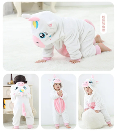 Animal Cartoon do bebê recém-nascido Macacão com capuz, Roupas Baby Boy, Ones - loja online