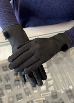 Guantes de paño lisos