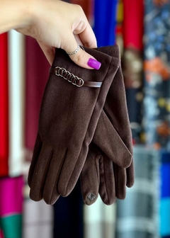 Guantes de paño lisos - tienda online