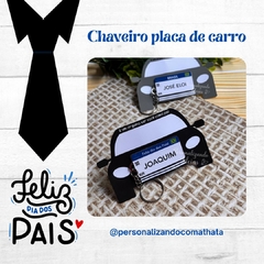 Chaveiro placa de carro - comprar online