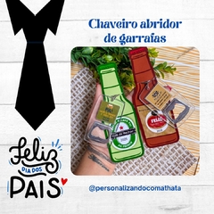 Chaveiro acrílico abridor de garrafas - comprar online