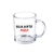 Caneca 325ml Vidro Cristal Personalizada - comprar online