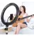 Ringlinght Studio Iluminador Led Bluetooth Tripe De Mesa - comprar online