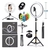 Ringlinght Studio Iluminador Led Bluetooth Tripe De Mesa