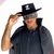 Fantasia Zorro Masculina Feminina Chapéu Capa Máscara 3 Pcs