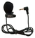 Microfone Knup KP-911 lapela plug&play preto - comprar online