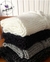 BUFANDÓN XXL GRIS FLECOS NEGROS - comprar online