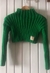 CROPTOP VERDE MANGA LARGA