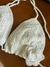 BIKINI CROCHET FLOR 3D