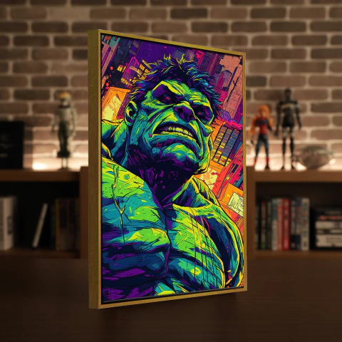 Quadro Decorativo Hulk Art