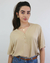 CAMISA BOTÃO DÉBORA - BEGE