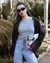 CAMISA OVERSIZED MALU - GRAFITE - comprar online
