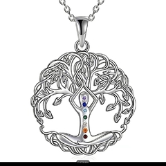 7 Chakras Collar Yoga y Árbol Sagrado - tienda en línea