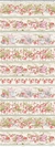 Tecido 0,5x1,5m | Em Faixas | Moranguinhos by Cris Poletto | Cris Mazzer - Faby Patchwork