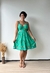 Vestido Bel bordado Verde