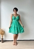 Vestido Bel bordado Verde - loja online