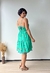Vestido Bel bordado Verde - comprar online