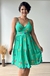 Vestido Bel bordado Verde - KARICIA MODAS