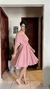 Vestido godê -rosa - comprar online