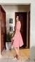 Vestido godê -rosa na internet