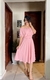 Vestido gode rose babados na internet