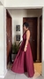 Vestido Longo Marsala - KARICIA MODAS