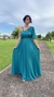 Vestido longo verde