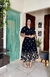 Imagem do Vestido Selene bordado 3D - preto