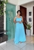 Vestido Carla Linho - azul - loja online