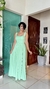 Vestido Carla Linho - verde