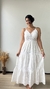 Vestido Rafaela no lese - Branco na internet