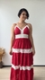 Vestido Rafaela no lese - Vermelho - KARICIA MODAS