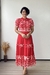 Vestido midi botões funcionais - KARICIA MODAS