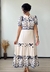 Vestido midi botões funcionais bege - KARICIA MODAS