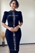 Vestido Aline no tricô- Preto - KARICIA MODAS