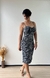 VESTIDO MIDI LUREX - PRATA - comprar online