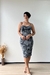 VESTIDO MIDI LUREX - PRATA na internet