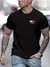 Marca de luxo masculina t camisa algodão alta qualidade casual topos camiseta m - dynamicsshop informática, compra de produtos eletrônicos e variedades