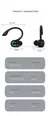 Imagem do Fones de ouvido sem fio bluetooth 5.0 fones de ouvido com microfone único espor