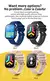 Smartwatch com chamada Bluetooth para homens e mulheres, tela de 1,01", lanterna.