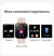 Smartwatch com chamada Bluetooth para homens e mulheres, tela de 1,01", lanterna.