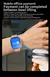 Smartwatch com chamada Bluetooth para homens e mulheres, tela de 1,01", lanterna. - comprar online