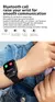 Smartwatch com chamada Bluetooth para homens e mulheres, tela de 1,01", lanterna. - loja online