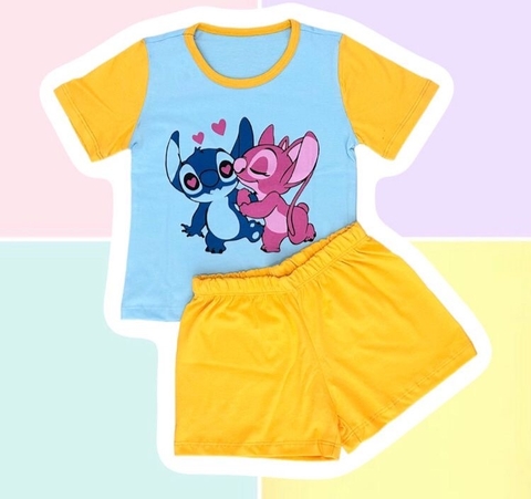 Pijama Stitch 100% algodão - comprar online