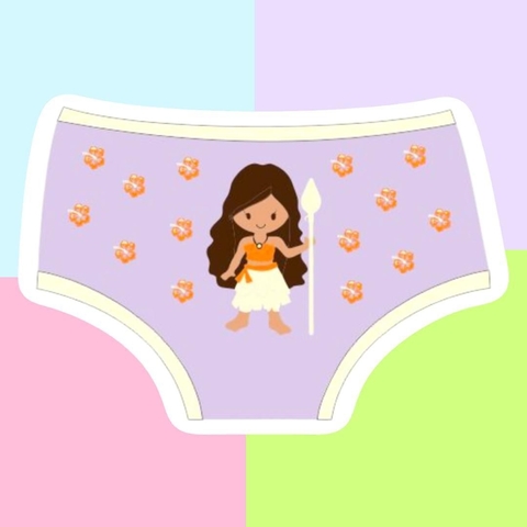 Calcinha Infantil Moana