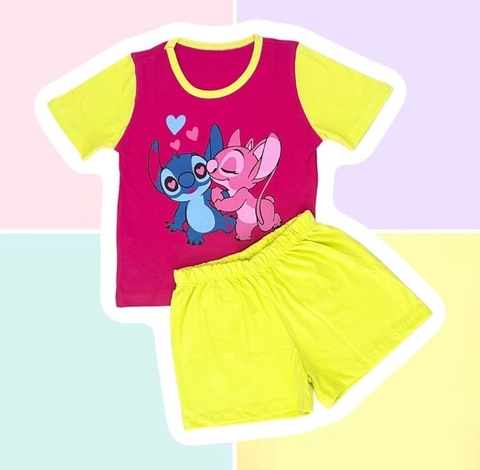 Pijama Stitch 100% algodão - comprar online