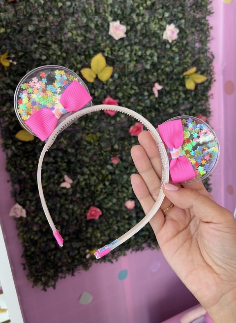 Tiara Orelhinhas Confete
