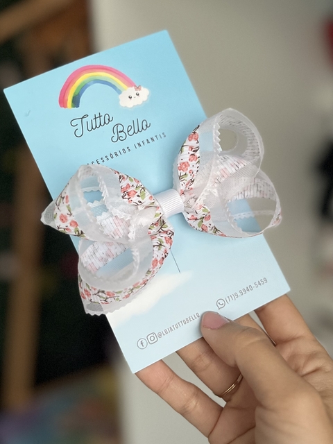 Laço Delicado Floral G - comprar online