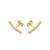Brinco ear cuff cravejado