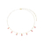 Choker com 7 cristais gota - comprar online